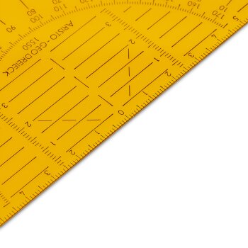 ARISTO Geodreieck® 16 cm orange, biegsam ohne Facette (AR1550OR)