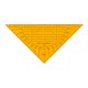 ARISTO Geodreieck® 16 cm orange, biegsam ohne Facette (AR1550OR)