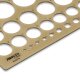 ARISTO College Schulkreisschablone, Kreise 1-35 mm (AR23319)