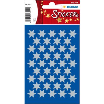 HERMA Weihnachts-Sticker DECOR "Sterne", 14 mm,...