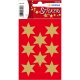 HERMA Weihnachts-Sticker DECOR "Sterne", 33 mm, gold