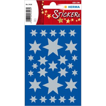 HERMA Weihnachts-Sticker DECOR "Sterne",...