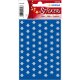 HERMA Weihnachts-Sticker DECOR "Sterne", 8 mm, silber