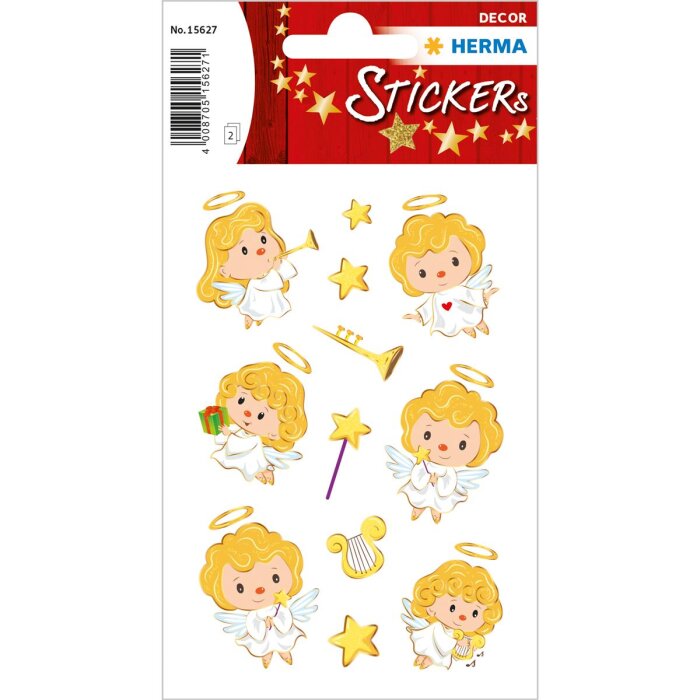 HERMA Weihnachts-Sticker DECOR "Engelschor"