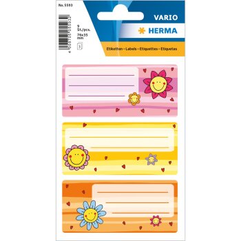 HERMA nalepovacie etikety na učebnice - 76 x 35 mm -...