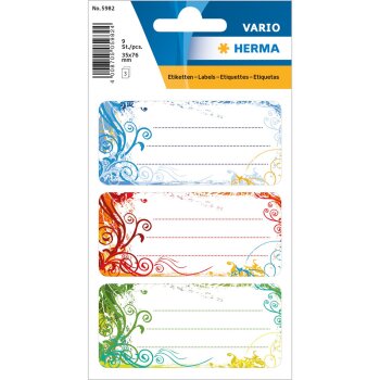 HERMA nalepovacie etikety na učebnice - 76 x 35 mm -...