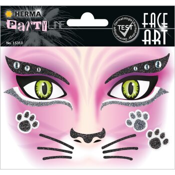 HERMA Face Art nálepky na tvár "Pink...