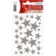 HERMA Weihnachts-Sticker MAGIC "Sterne silber", glittery