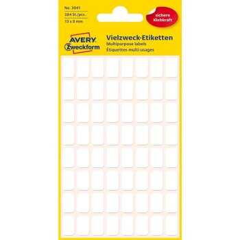 AVERY Zweckform Vielzweck-Etiketten, 13 x 8 mm,...