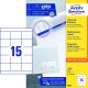 AVERY Zweckform Universal-Etiketten, 70 x 50,8 mm, weiß (3669)