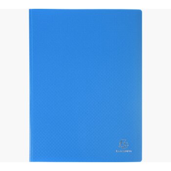 EXACOMPTA Sichtbuch, DIN A4, PP, 30 Hüllen, blau