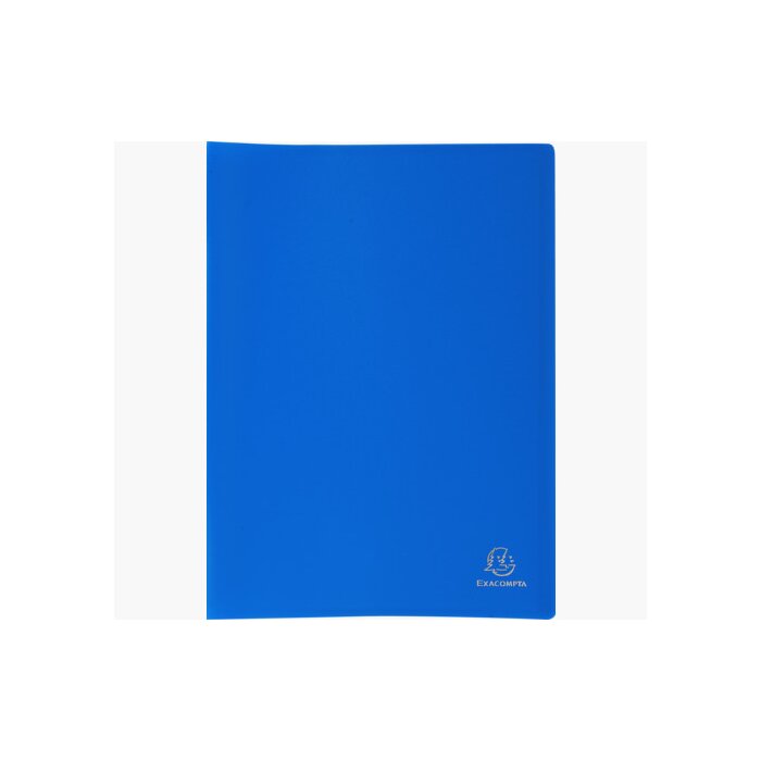 EXACOMPTA Sichtbuch, DIN A4, PP, 50 Hüllen, blau