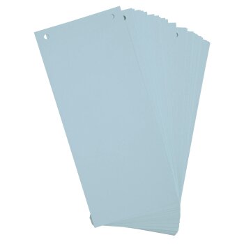 EXACOMPTA Trennstreifen Recycling, 105 x 240 mm, blau