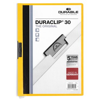 DURABLE obal s klipom DURACLIP Original 30 - A4 -...