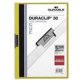 DURABLE obal s klipom DURACLIP Original 30 - A4 -...