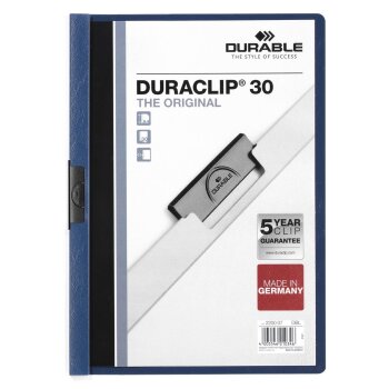 DURABLE obal s klipom DURACLIP Original 30 - A4 -...