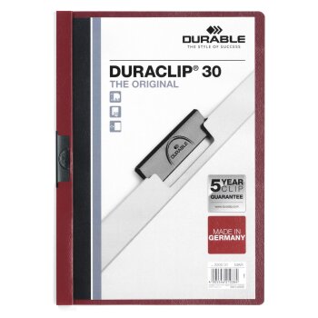 DURABLE obal s klipom DURACLIP Original 30 - A4 -...