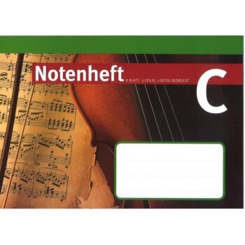 ÖKO-PLUS notový zošit C - 8 listov -...