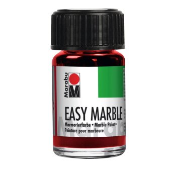 Marabu Marmorierfarbe Easy Marble, 15 ml, rubinrot 038