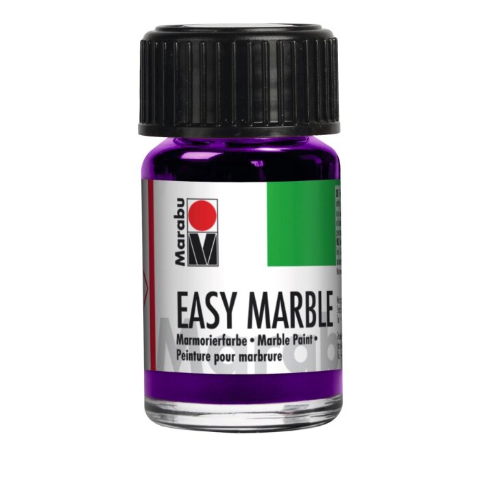 Marabu mramorovacia farba Easy Marble, 15 ml, ametyst 081