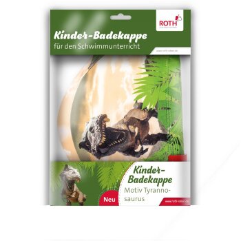 ROTH Kinder-Badekappe "Tyrannosaurus"