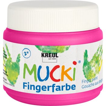 KREUL MUCKI Fingerfarbe Pink 150 ml