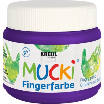 KREUL MUCKI Fingerfarbe Violett 150 ml