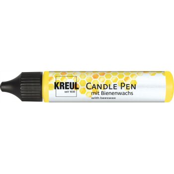 KREUL Candle Pen pero na sviečky - 29 ml - žlté