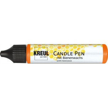 KREUL Candle Pen pero na sviečky - 29 ml - oranžové