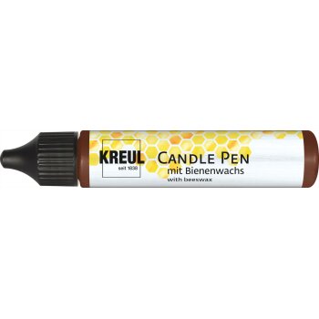 KREUL Candle Pen pero na sviečky - 29 ml - hnedé