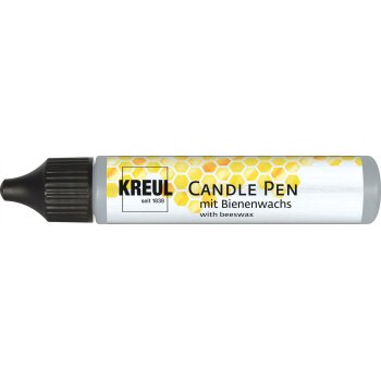 KREUL Candle Pen pero na sviečky - 29 ml - strieborné