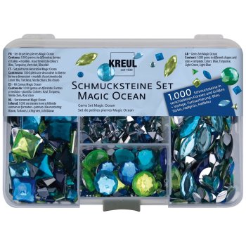 KREUL Schmucksteine-Set "Magic Ocean"