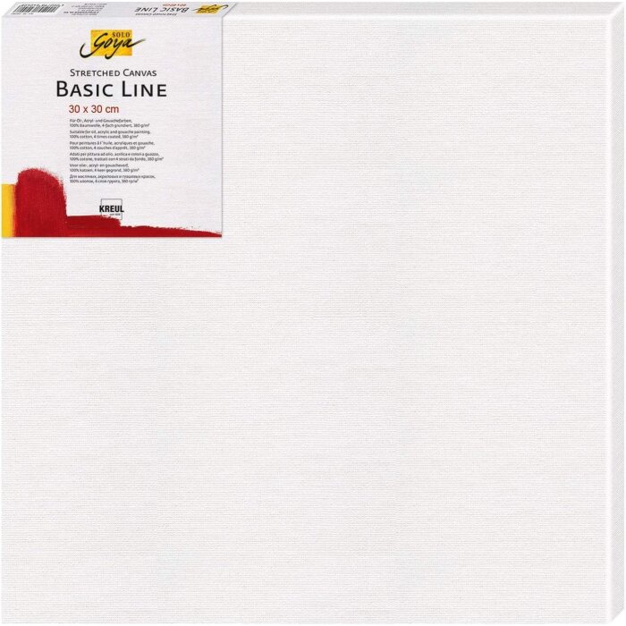 KREUL SOLO GOYA Stretched Canvas Basic Line 30 x 30 cm