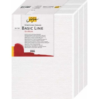 KREUL SOLO GOYA Stretched Canvas Basic Line sada 3 ks 13...