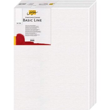 KREUL SOLO GOYA Stretched Canvas Basic Line sada 3 ks 18...