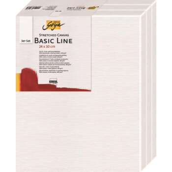 KREUL SOLO GOYA Stretched Canvas Basic Line sada 3 ks 24...