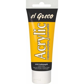 KREUL el Greco Acrylic Kadmiumgelb 75 ml Tube