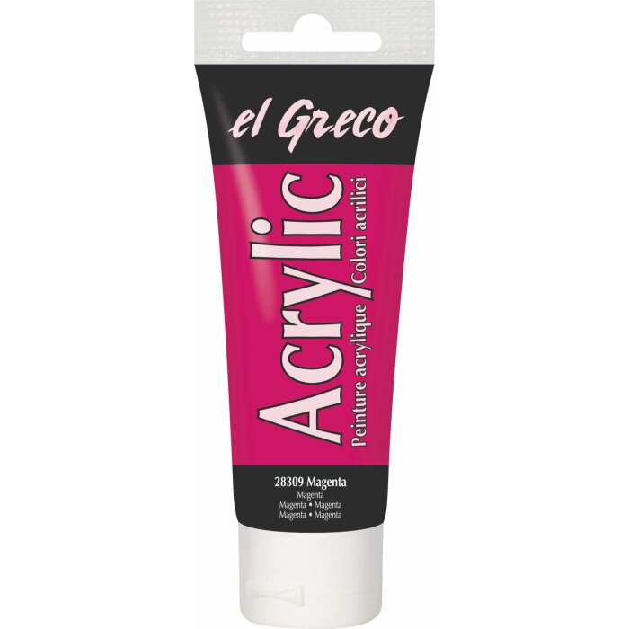 KREUL el Greco Acrylic Magenta 75 ml Tube