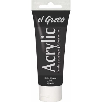 KREUL el Greco Acrylic Schwarz 75 ml Tube