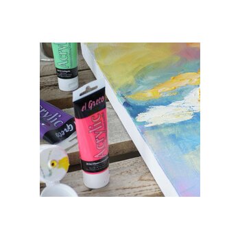 KREUL el Greco Acrylic Schwarz 75 ml Tube