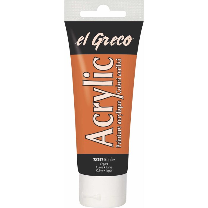 KREUL el Greco Acrylic Kupfer 75 ml Tube