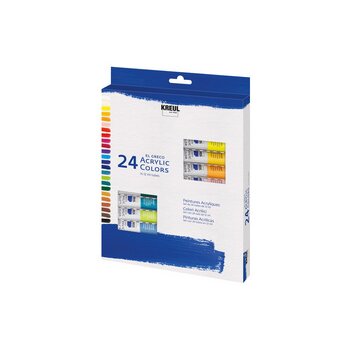 KREUL el Greco Acrylic Set 24 x 12 ml Tuben