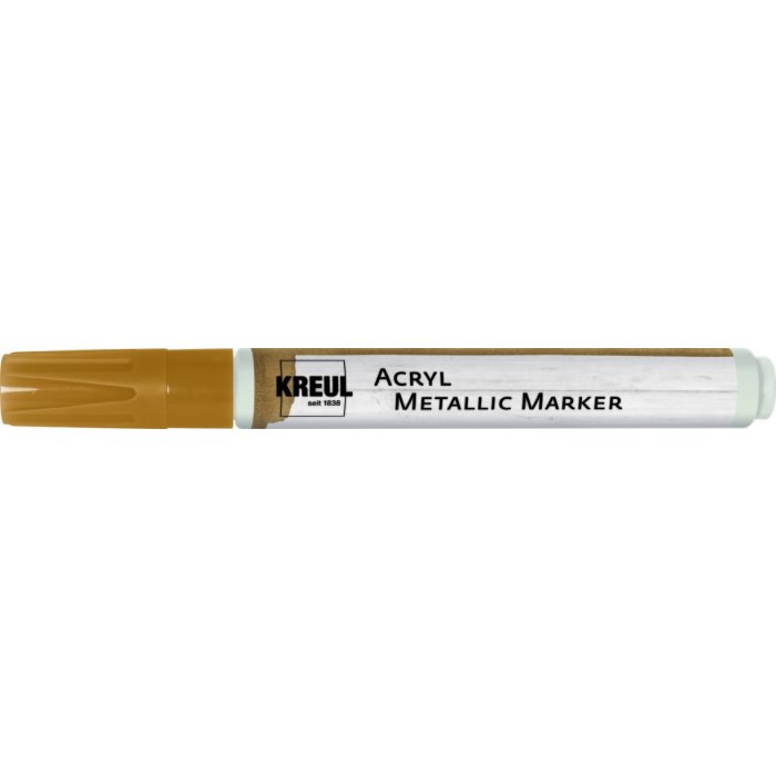 KREUL Acryl Metallic Marker medium Gold