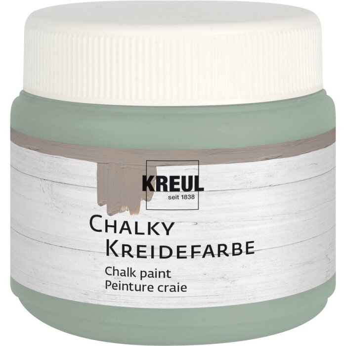 KREUL Chalky kriedová farba - Herbal Green / bylinkovozelená - 150 ml