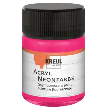 KREUL Acryl Neonfarbe Neonpink 50 ml