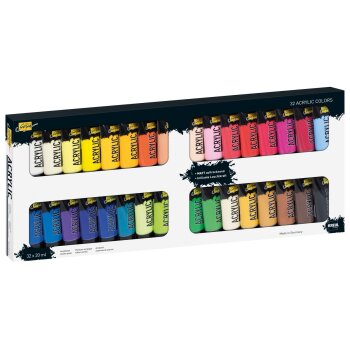 KREUL SOLO GOYA Acrylic 20 ml Tuben 32er Set
