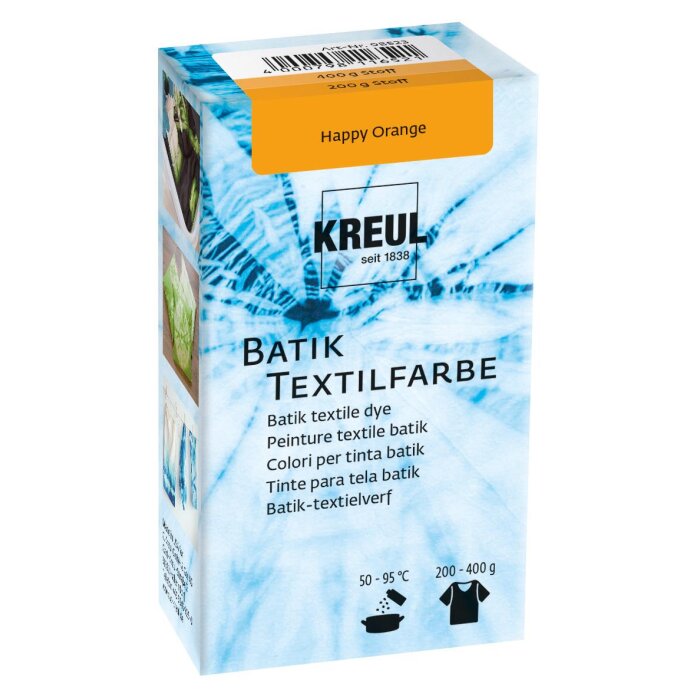 KREUL Batik-Textilfarbe Happy Orange 70 g