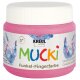 KREUL MUCKI prstová farba - trblietavá - vília ružová - 150 ml