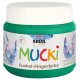 KREUL MUCKI prstová farba - trblietavá - smaragdovozelená - 150 ml