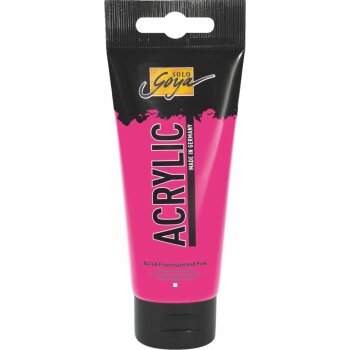 KREUL SOLO GOYA Acrylic Fluoreszierend Pink 100 ml Tube